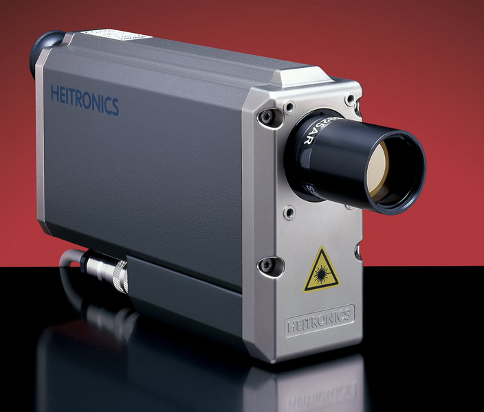 Heitronics KT19II stralingsthermometer front Heitronics KT19II stralingsthermometer front